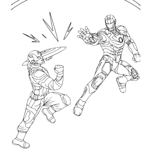 Batalha Épica: Capitão América vs Homem de Ferro