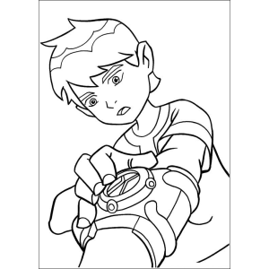 Ben 10 Acionando o Omnitrix