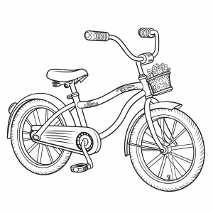 Bicicleta Encantada Pronta para Aventuras