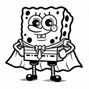 Bob Esponja com Poderes de Super-herói