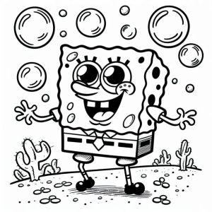 Bob Esponja e Bolhas de Diversão