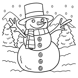 Construindo um boneco de neve mágico