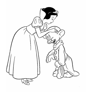 Branca de Neve e Dunga: Um Momento Encantador