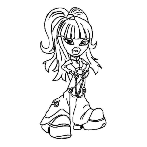 Desenho Fashion das Bratz