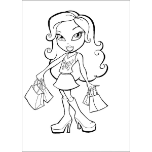Bratz Glamour em Dia de Compras