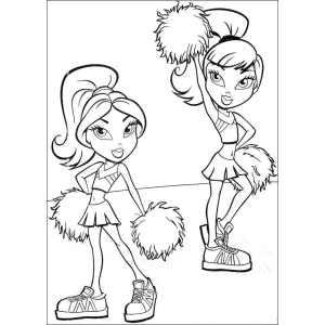 Estilo Bratz como Líderes de Torcida