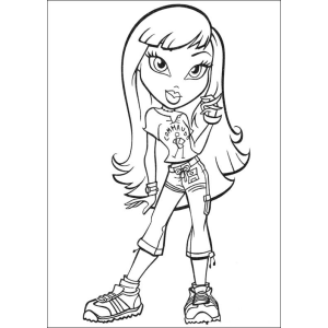Estilo e Charme de Uma Bratz