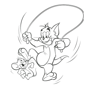 Brincadeira Animada com Tom e Jerry