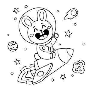 Bunny Espacial Aventuras Cósmicas