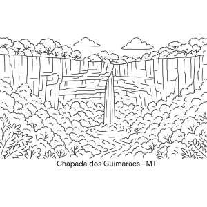 Cachoeira Serene na Chapada dos Guimarães