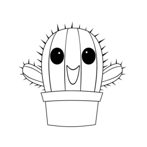 Cacto Kawaii Encantador