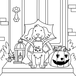 O Cãozinho Vampiro do Halloween