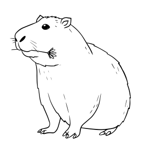 Capivara Carinhosa