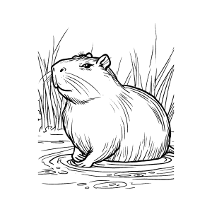 Capivara Serenidade
