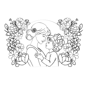 Carinho e Flores no Dia das Mães