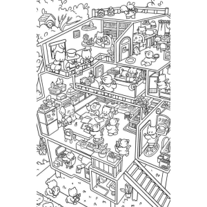 Uma Casa Kawaii Cheia de Vida