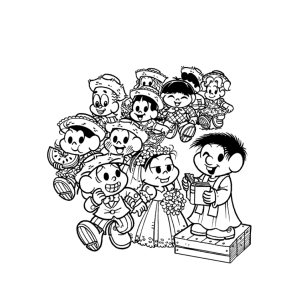 Casamento Encantado na Turma da Mônica