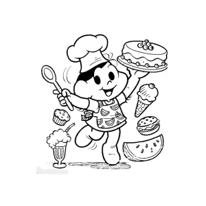Magali, a Chef Culinária da Turma da Mônica