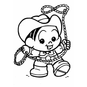 Mônica Cowboy na Aventura do Laço