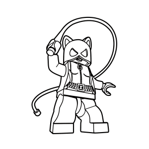 Liberte o Estilo de Catwoman em LEGO
