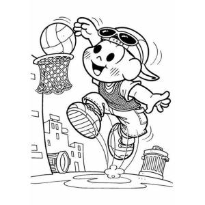 Cebolinha no Basquete Divertido