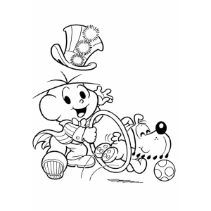 Cebolinha e Bidu em Aventura Colorida