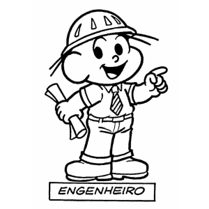 Cebolinha Pequeno Engenheiro