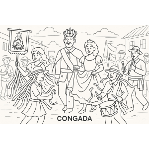 Celebração da Congada