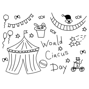 Celebração do Dia Mundial do Circo!