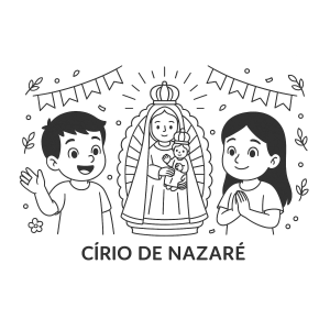Celebração do Círio de Nazaré com Nossa Senhora
