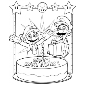 Celebre o Aniversário com Mario e Luigi!