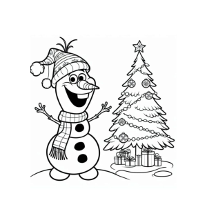 Celebre o Natal com Olaf!