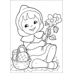 Cena Encantadora para Colorir