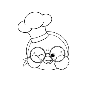 Chef Pato de Papel: Hora de Colorir!