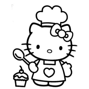 Chefe de Cozinha Hello Kitty Adoça o Dia