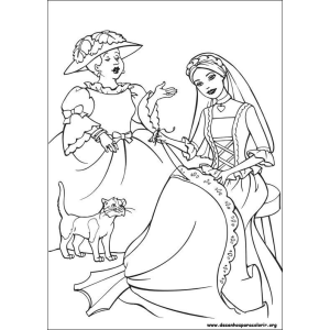 Cinderella e a Madrasta em Cena de Costura Encantada