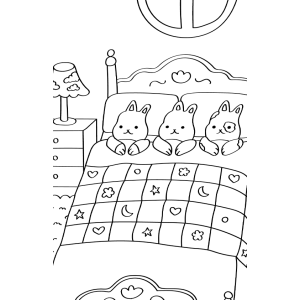 Coelhinhos na Cama dos Sonhos