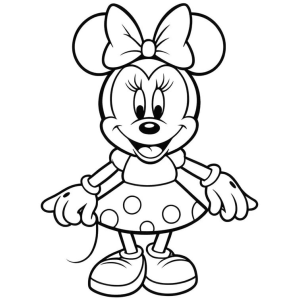 Colore a Mágica Minnie Mouse