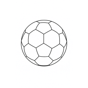 Colore o Clássico: A Bola de Futebol