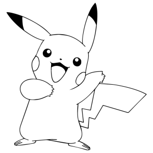Colorindo a Alegria do Pikachu