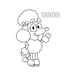 Colorindo a Amigável Coco