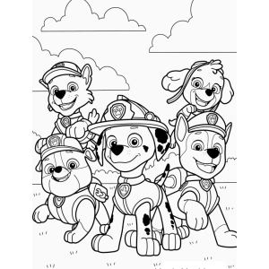 Colorindo a Aventura com a Patrulha Canina