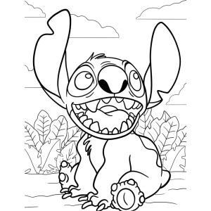 Colorindo a Aventura de Stitch