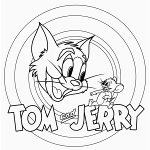 Colorindo a Dupla Dinâmica: Tom e Jerry