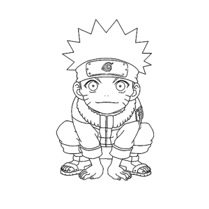 Colorindo a Energia de Naruto Uzumaki