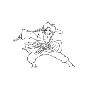 Colorindo a Energia do Sasuke Uchiha