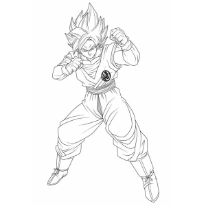 Colorindo a Força do Super Saiyajin