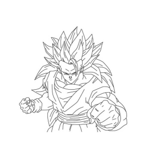 Colorindo a Força do Super Saiyajin
