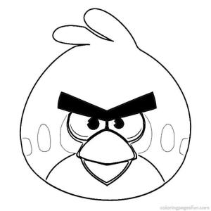 Colorindo a Fúria do Red dos Angry Birds