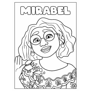 Colorindo a Magia de Mirabel